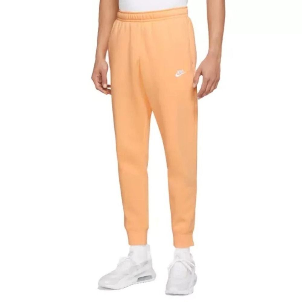 Nike Men's NSW Sportswear Club Fleece Jogger NEW BV2671-734 Orange  SZ L